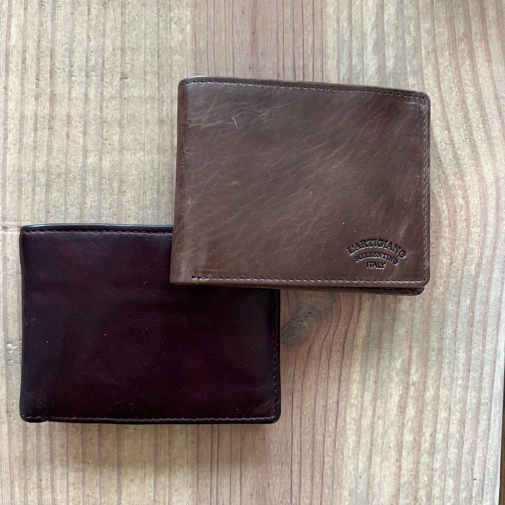 2 Genuine Leather Wallets!